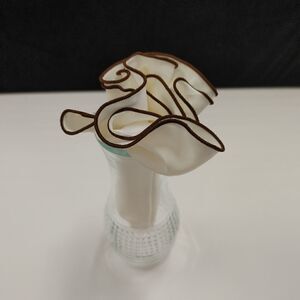 MEN'S ROUND HANKY POCKET SQUARE.